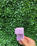 Diamond HK studs w/ pink bow