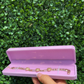 Chucky heart nugget bracelet