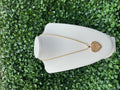 HK face Rolex heart necklace (30mm)