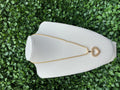 Rolex heart w/ diamonds necklace
