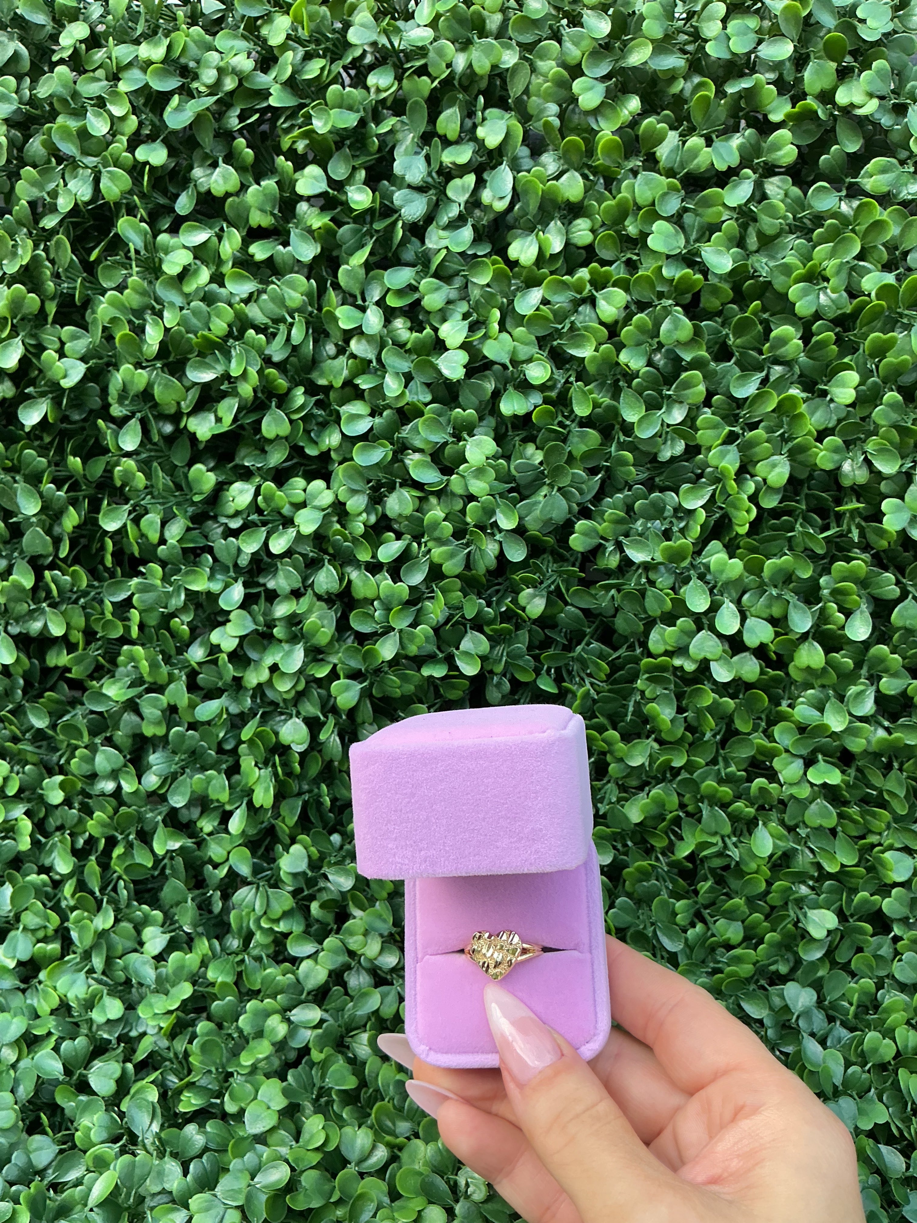 Rolex heart nugget ring