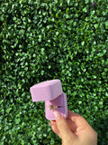 Nugget Clove ring w/ diamond border